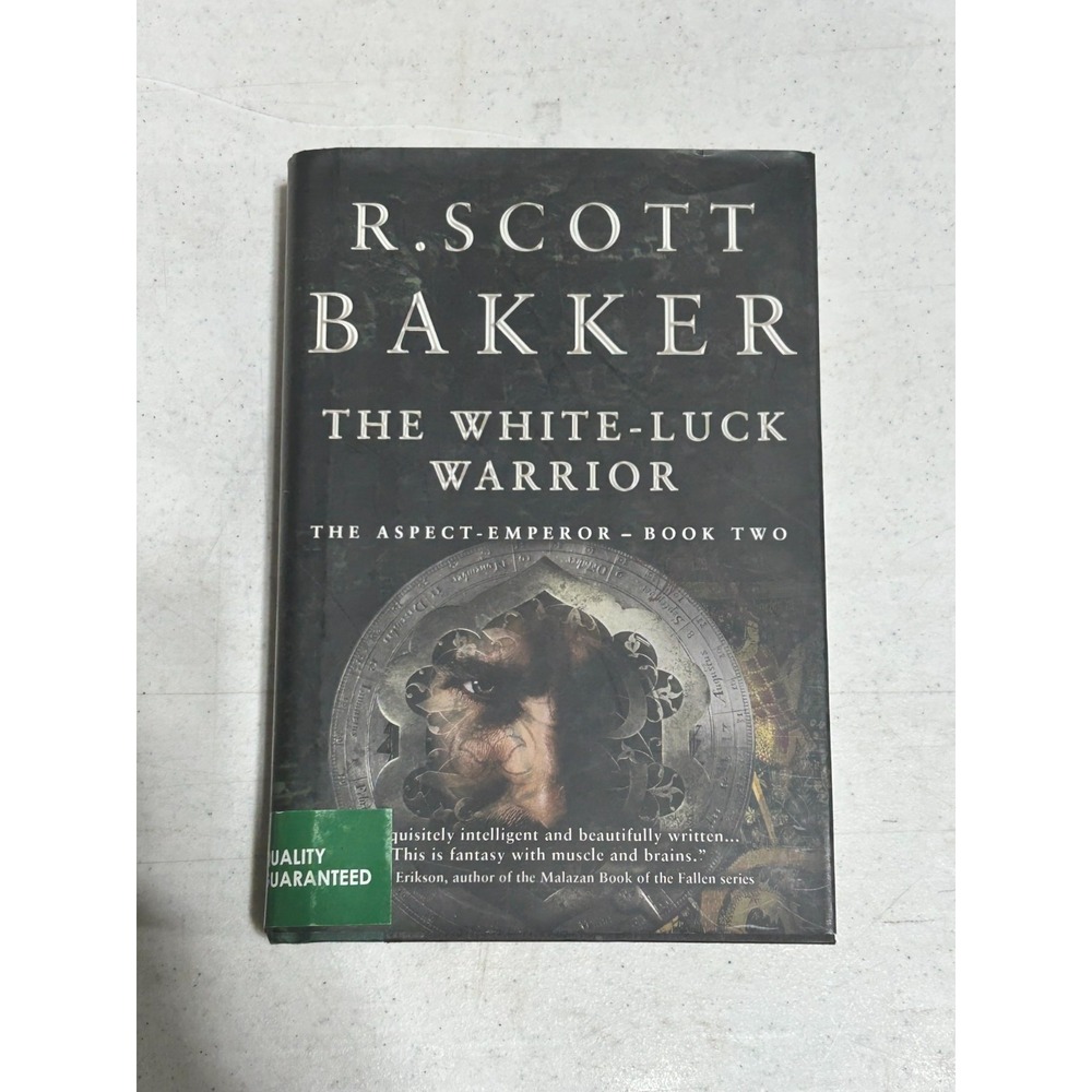 The White-Luck Warrior R Scott Bakker Aspect Emperor Book 2 Hardcover 1st Ed HC